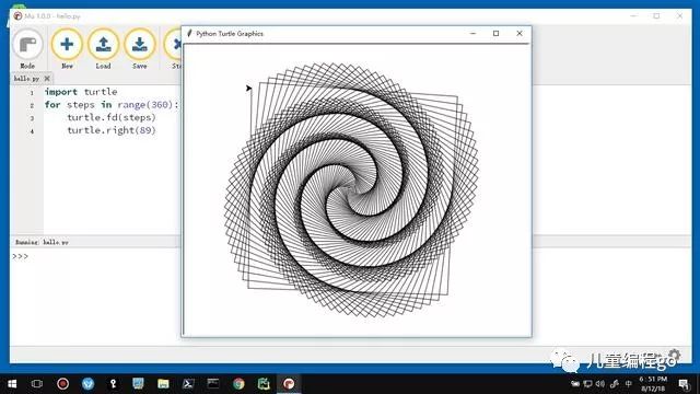 画正方形-小学生 Python 入门课