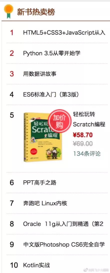 少儿编程书籍成长历程