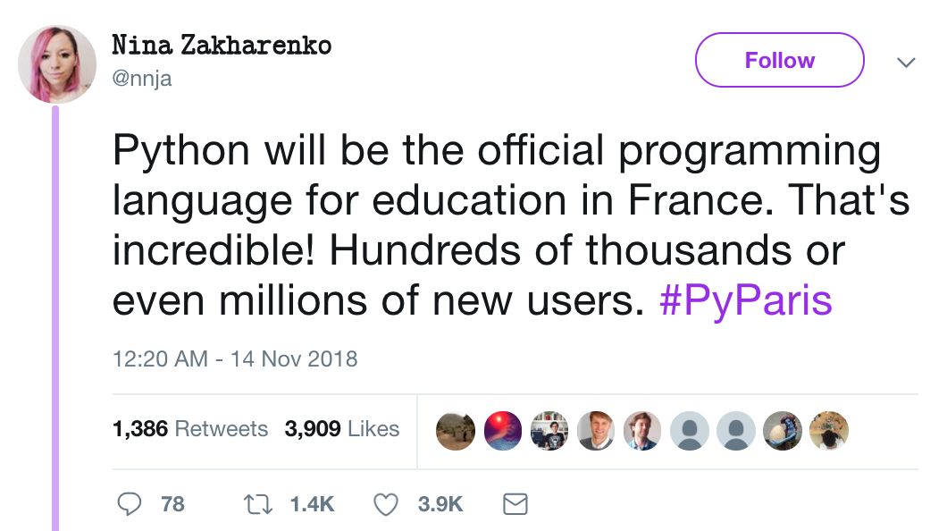 这门语言将成为法国高中官方编程语言，微软也用它做脚本？